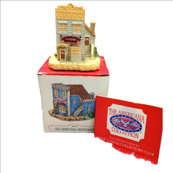 Liberty Falls Other - Liberty Falls Americana Collection Old Homestead Restaurant AH44 Vintage